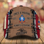 Veteran Custom Cap Once A Veteran Always A Veteran Personalized Gift