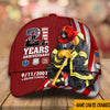 Firefighter Custom Cap 21 Years Anniversary Never Forget Personalized Gift