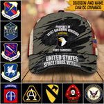 Veteran Custom Cap Property Of United States Military Personalized Gift