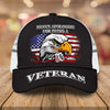 Veteran Custom Cap Never Apologize For Being A Veteran Personalized Gift