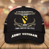 Veteran Custom Cap I Own Forever The Title Personalized Gift