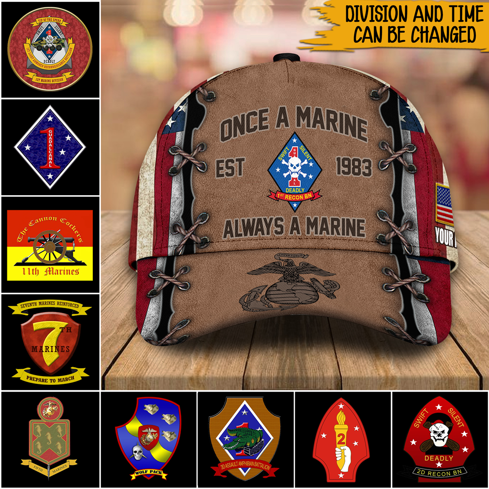 Veteran Custom Cap Once A Veteran Always A Veteran Personalized Gift