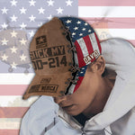 Veteran Custom Cap Suck My DD-214 Personalized Gift