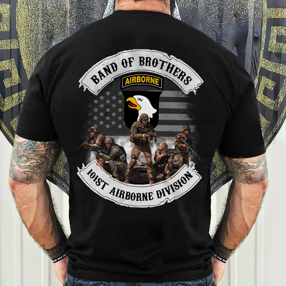 Veteran Custom Shirt Band of Brothers U.S Veterans Personalized Gift