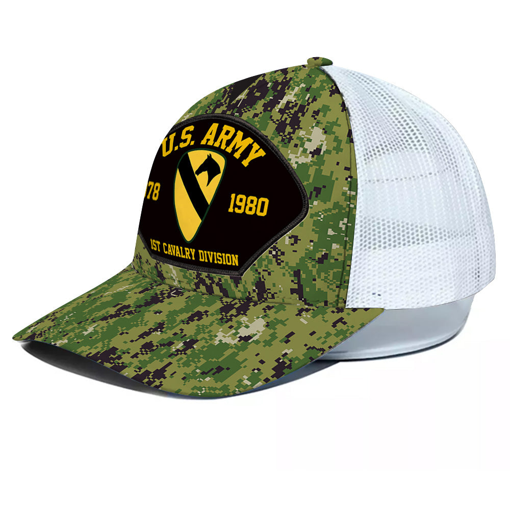 Veteran Custom Cap Division And Time Personalized Gift