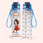 Basketball Custom Tracker Bottle God Says I Am Personalized Gift