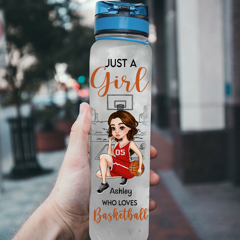 Personalized Basketball Water Bottle