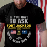 Veteran Custom Shirt If You Have To Ask You Never Been There Personalized Gift