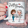 Nurse Custom Mug Like Mother Like Daughter Personalized Gift