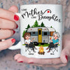 Camping Custom Mug Like Mother Like Daughter Personalized Gift