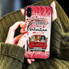 Dog Custom Phonecase My Dog Is My Valentine Personalized Galentine Gift For Dog Lover