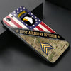 Veteran Custom PhoneCase Division And Rank Personalized Gift