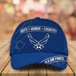 Veteran Custom Cap Duty Honor Country Personalized Gift