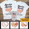 Abuela Abuelo Custom Spanish T Shirt &amp; Baby Onesie I Can&#39;t Wait To Meet You Personalized Gift - PERSONAL84
