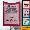 Abuela Custom Spanish Blanket You Will Always Be Our Grandma No Matter Where We Go Personalized Gift - PERSONAL84
