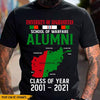Afghanistan Veteran Custom Shirt University of Afghanistan School Of Warfare Alumni Personalized Gift - PERSONAL84