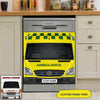 Ambulance Custom Dishwasher Cover Personalized Gift - PERSONAL84