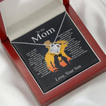 Army Mom Custom Necklace For All The Time Personalized Gift - PERSONAL84