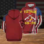 Vietnam Veteran Custom All Over Printed Shirt University Of Vietnam Shirt Personalized Gift