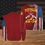 Vietnam Veteran Custom All Over Printed Shirt University Of Vietnam Shirt Personalized Gift