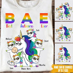 Aunt Custom T Shirt Best Aunticorn Ever Personalized Gift - PERSONAL84