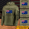Australian Soldier Custom Hoodie Served In Military Base Personalized Gift - PERSONAL84