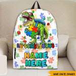 Autism Back To School All Over Printed Back Pack I'm Ready to Crush KinderGarten Personalized Gift - PERSONAL84