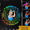 Autism Custom T Shirt I Sure Do Love My Tour Guide Autism Mom Personalized Gift - PERSONAL84