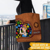 Autism Mom Custom Tote Bag Personalized Gift - PERSONAL84