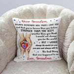 Autism X Family Pillow Customized Dear Grandson Personalized Gift - PERSONAL84