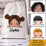 Back To School Custom Drawstring Bag Hello School Personalized Gift - PERSONAL84