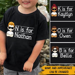 Back To School Gift Kid Shirt Custom Name First Day Of School Kindergarten - PERSONAL84