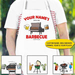 BBQ Custom Apron Daddy's Barbecue Personalized Gift - PERSONAL84