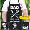 BBQ Custom Apron The Grill Master Personalized Gift - PERSONAL84