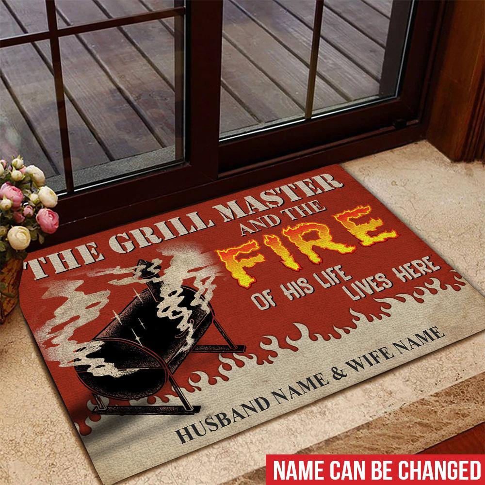 Beware Of Wife - Personalized Doormat – Macorner