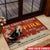 BBQ Custom Doormat Grill Master Lives Here With Flame Of His Life Couple Valentine's Day Personalized Gift - PERSONAL84
