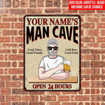 Beer Custom Metal Sign Man Cave Good Friends Cold Beer Personalized Gift - PERSONAL84