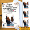 Best Friend Custom Birthday Gift Card Here&#39;s To Another Year Personalized Gift For Birthday - PERSONAL84