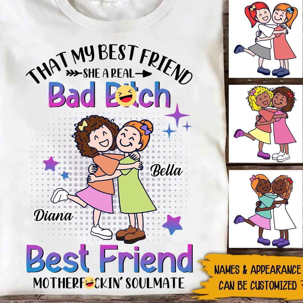 Best Friends Custom T Shirt That My Best Friend Gift For Best Friends - PERSONAL84
