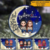 Bestie Christmas Custom Ornament Besties Forever Personalized Best Friend Gift - PERSONAL84