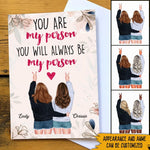 Bestie Custom Gift Card You're My Person Personalized Gift - PERSONAL84