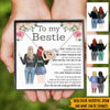 Bestie Custom Necklace If I Could Give You One Thing In Life Unbiological Sister Personalized Gift - PERSONAL84