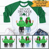 Bestie Custom Raglan Shirt She&#39;s My Drunker Half St Patrick&#39;s Day Personalized Gift - PERSONAL84