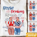 Bestie Custom Shirt Bestie Drinking Squad Personalized Gift - PERSONAL84