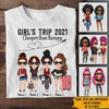 Bestie Custom Shirt Girl&#39;s Trip Cheaper Than Therapy Personalized Best Friend Gift - PERSONAL84
