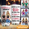 Bestie Custom Tumbler Friends Forever Thanks To You I Laugh A Little Harder Personalized Gift - PERSONAL84