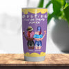 Bestie Custom Tumbler I Don&#39;t Know What&#39;s Tighter I&#39;ll Be There For You Personalized Gift - PERSONAL84
