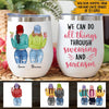 Bestie Custom Wine Tumbler We Can Do All Things Personalized Gift - PERSONAL84