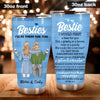Bestie Sisiers Custom Tumbler To My Bestie You Are My Person I Would Fight A Bear For You Personalized Gift For Best Friends - PERSONAL84