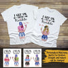 Bestie Sisters Matching Custom Shirt I Get Us Into Trouble Personalized Gift - PERSONAL84